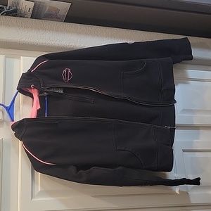 Harley Davidson front zip hoodie
